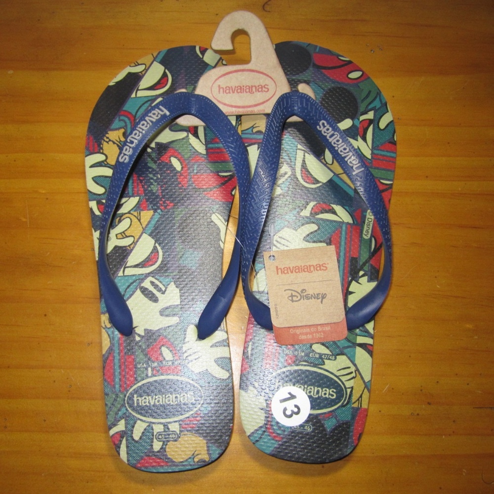 HAVAIANAS Mickey Mouse Walt Disney Flip Flops